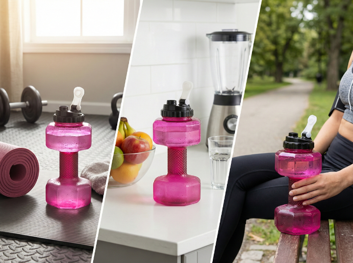 Butelka plastikowa gym 2,2l