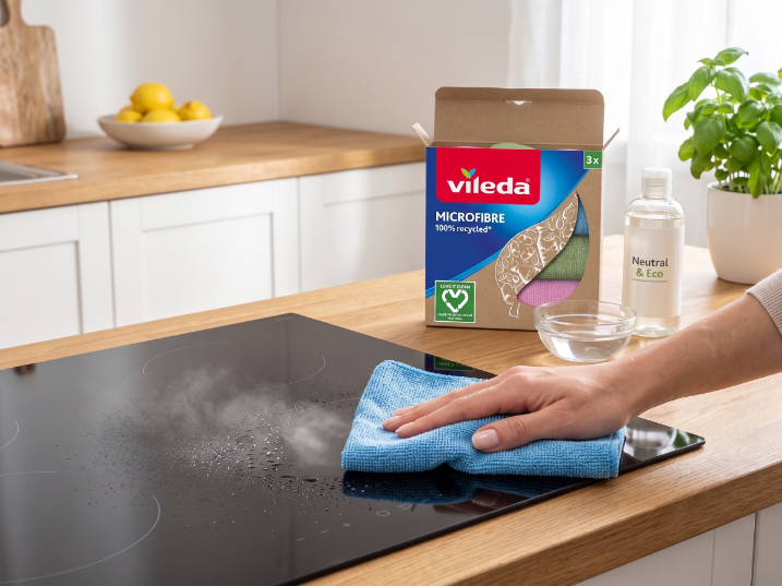 Ściereczka vileda mikrofibra 100% recycled 3 szt. -vil 168310