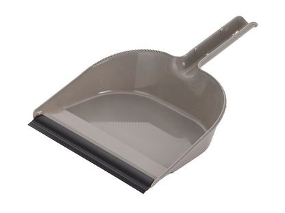 Szufelka na kij plastikowa lux jasny szary