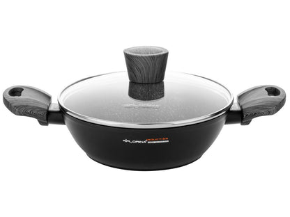 Garnek aluminiowy niski bono 20cm 1,6l z/p