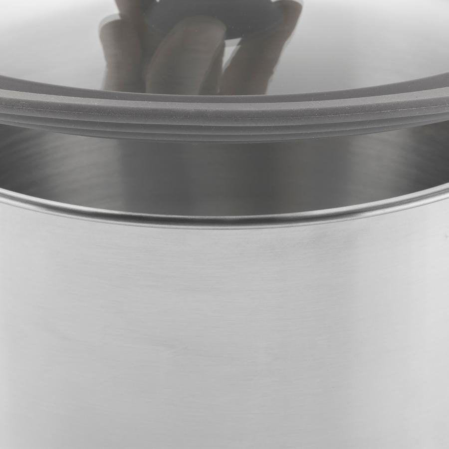 Pokrywa szkło żaroodporne 3w1 24/26/28cm z silikonem