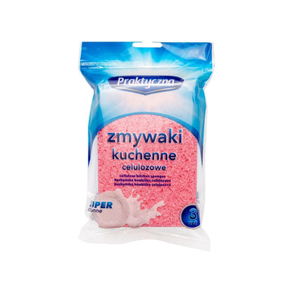 Zmywak kuchenny celulozowy praktyczna 3szt