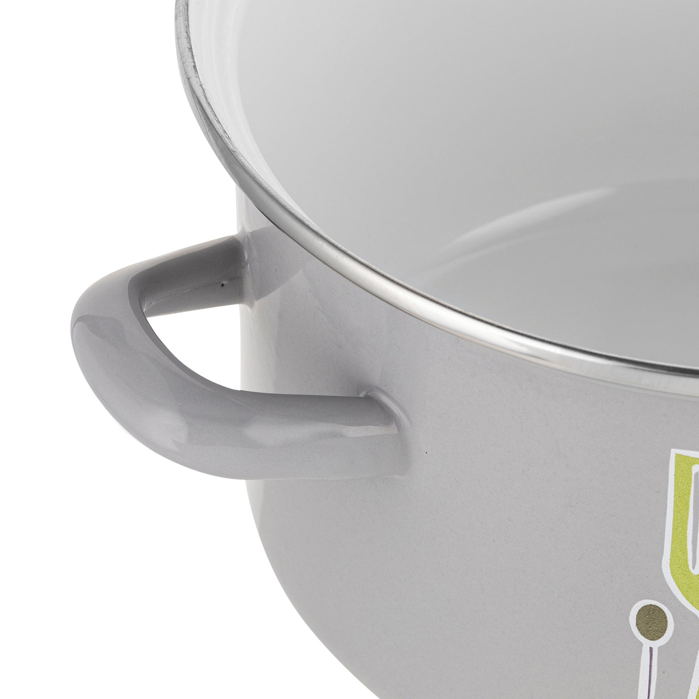 Garnek emaliowany prosty staffio 20cm 3,7l z/p