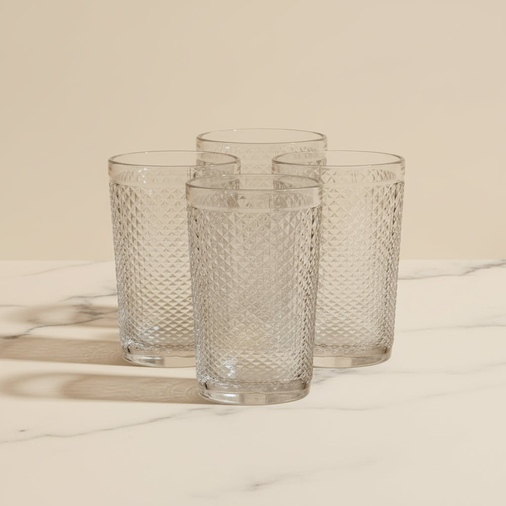 Zestaw 4 szklanek long drink Florina Alexis 340 ml
