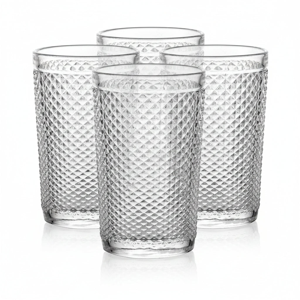 Zestaw 4 szklanek long drink Florina Alexis 340 ml