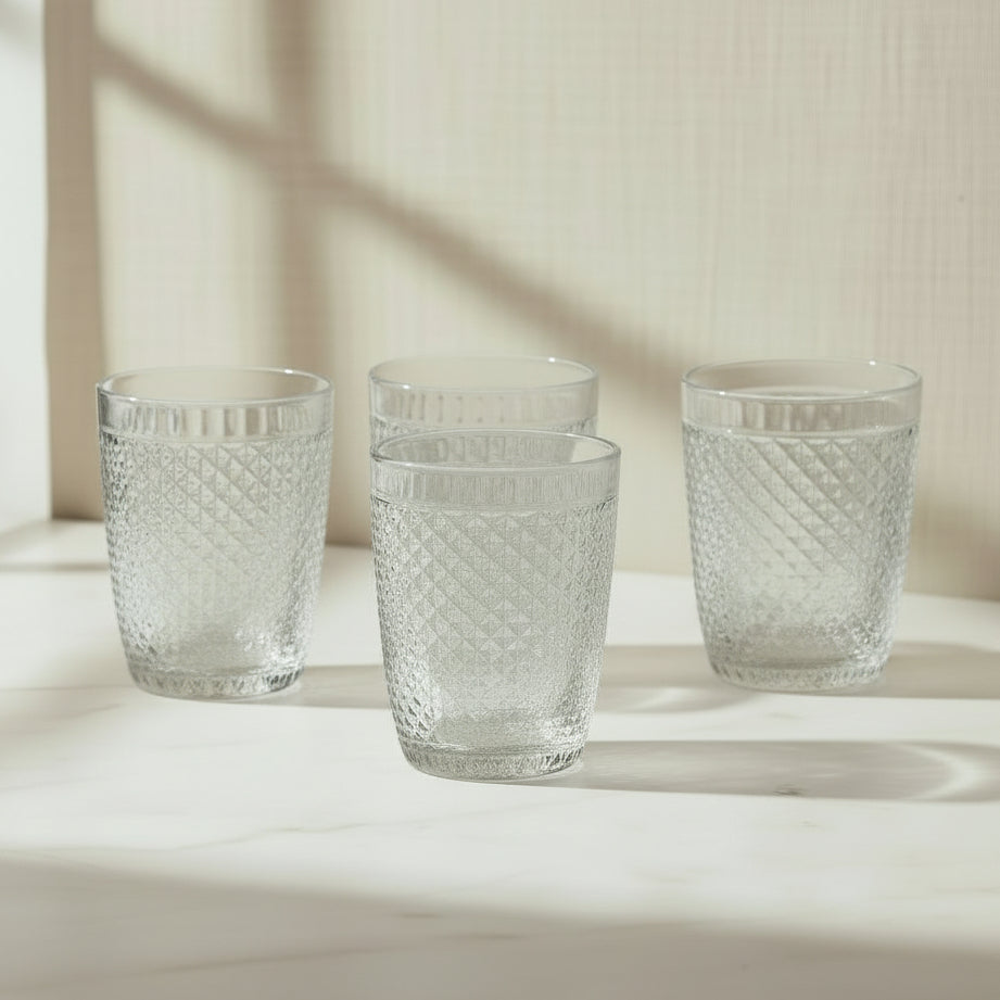 Zestaw 4 szklanek do wody Alexis 260ml