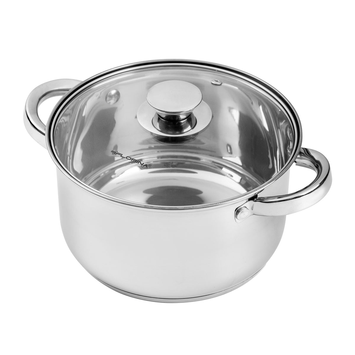 Garnek nierdzewny stilio 24cm 5,5l z/p