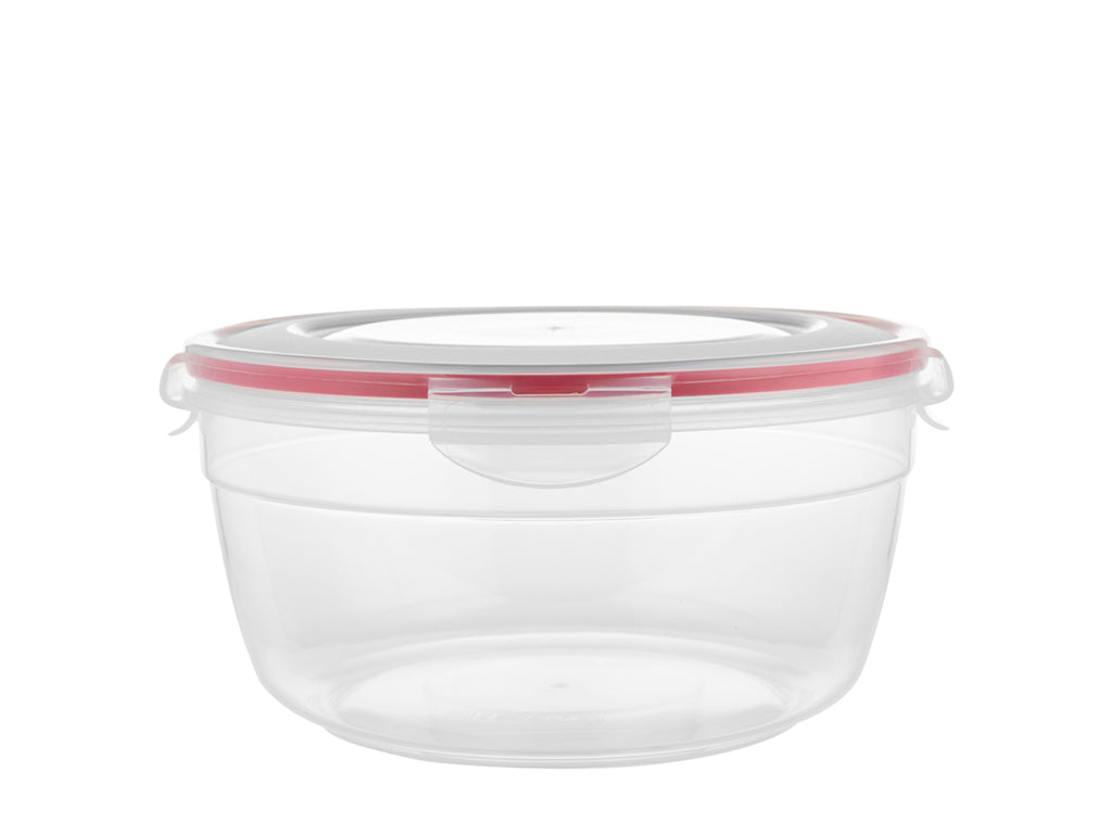 Pojemnik do żywności plastikowy okrągły fresh box praktyczna 2,3l