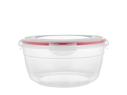Pojemnik do żywności plastikowy okrągły fresh box praktyczna 2,3l