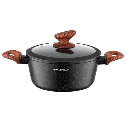 Garnek aluminiowy master black 20cm 2,1l z/p
