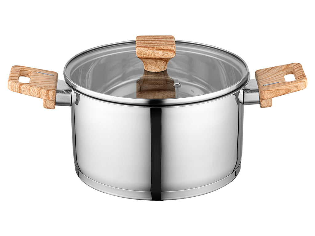 Garnek nierdzewny fitter 24cm 5,6l z/p