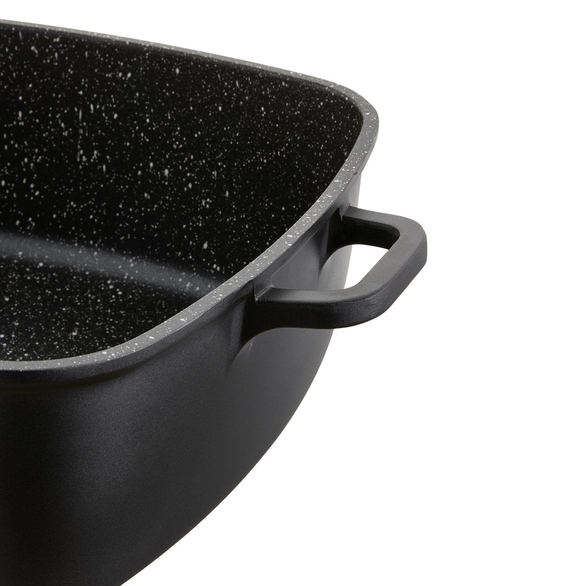 Garnek aluminiowy kwadratowy chef 28x28x10,7cm 5,8l z/p