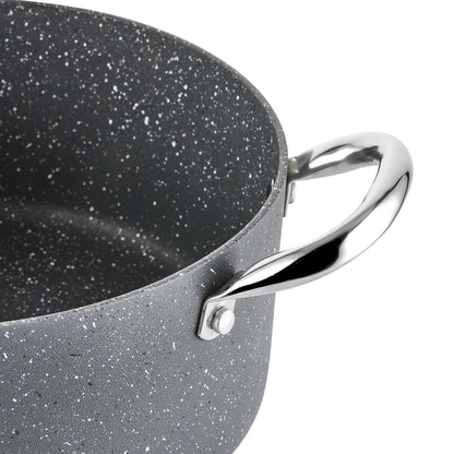 Garnek aluminiowy onyx 24cm 4,8l z/p