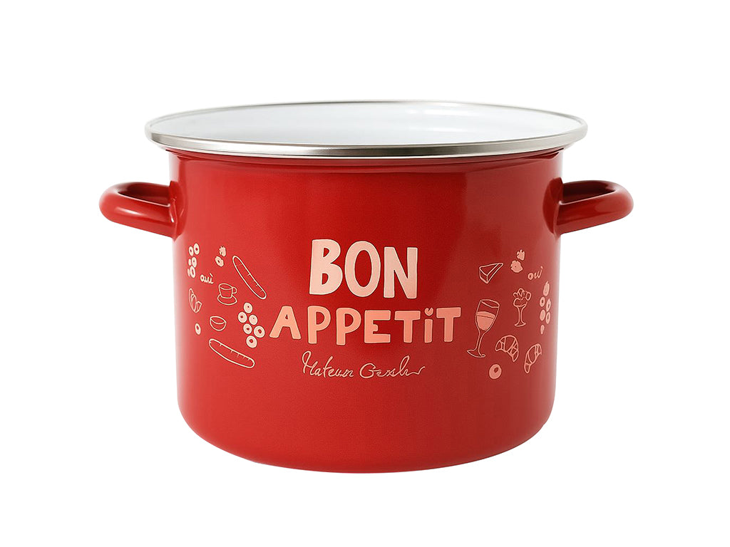 Garnek emaliowany petit appétit 18cm 3l mg