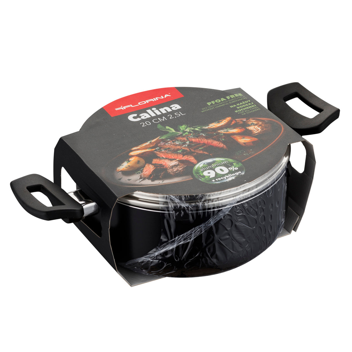 Garnek aluminiowy calina 20cm 2,5l z/p