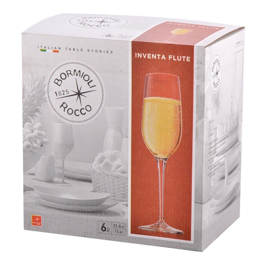 Kieliszki do szampana inventa 215ml 6szt.
