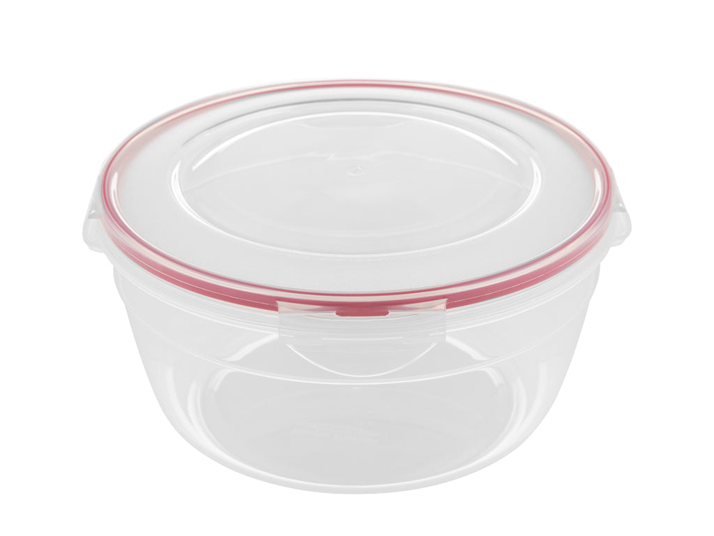 Pojemnik do żywności plastikowy okrągły fresh box praktyczna 2,3l