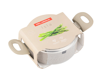 Garnek aluminiowy isla 18cm 1,6l z/p