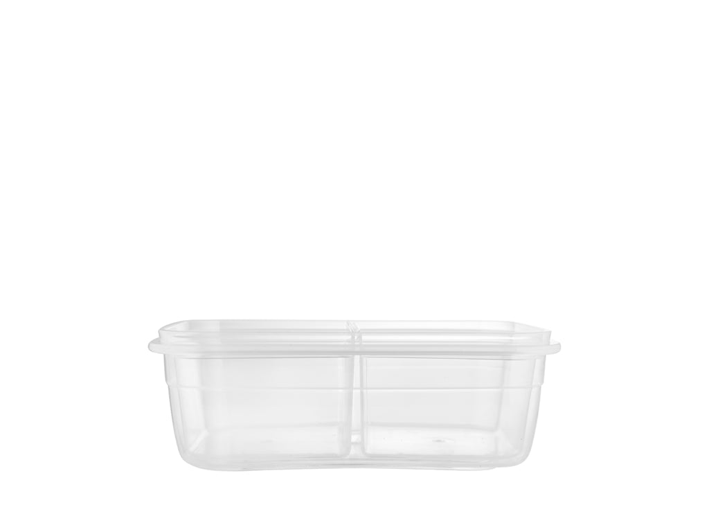 Pojemnik do żywności plastikowy prostokątny fresh box praktyczna 400ml