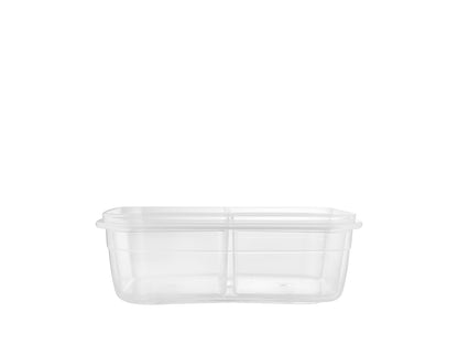 Pojemnik do żywności plastikowy prostokątny fresh box praktyczna 400ml
