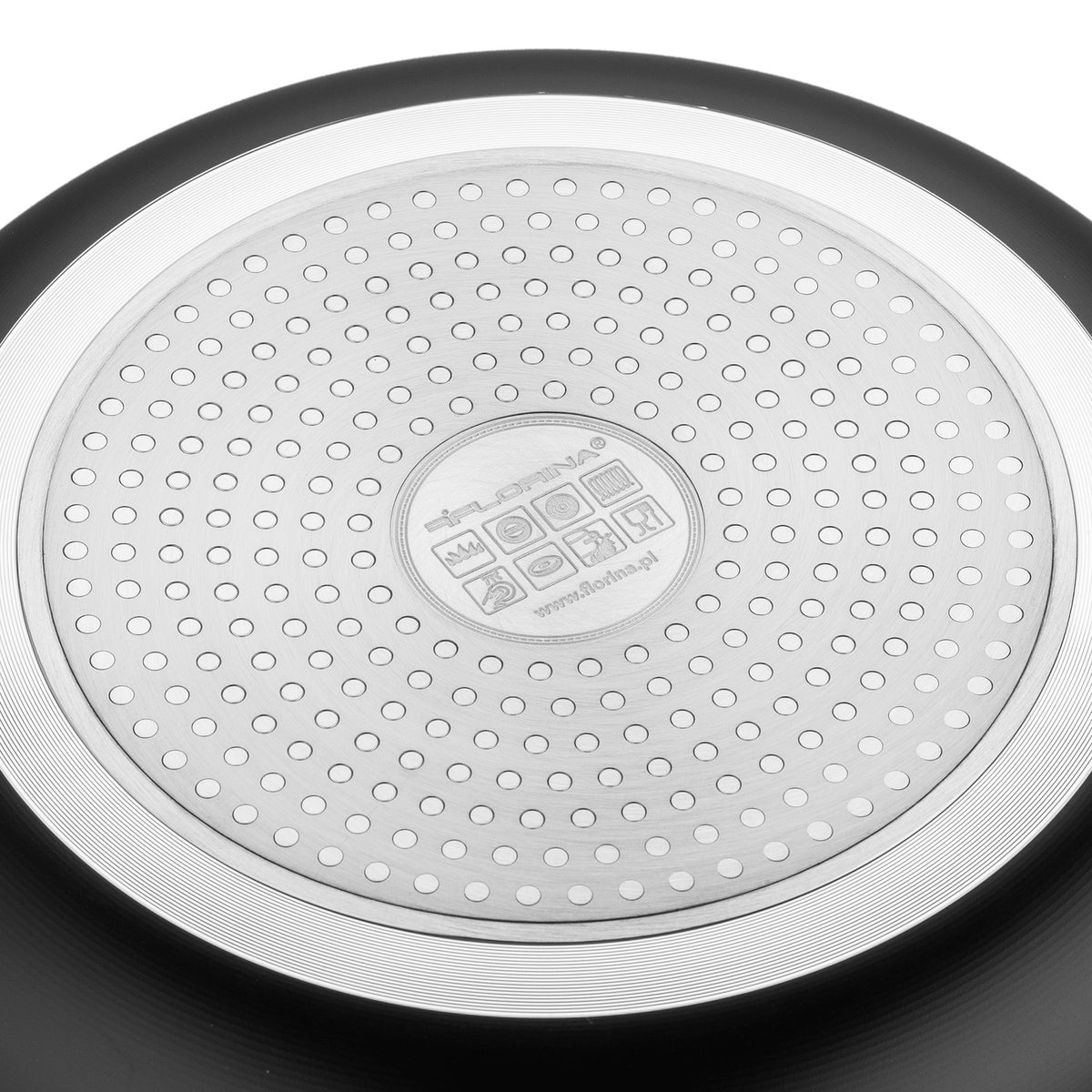 Garnek aluminiowy calina 24cm 4,6l z/p