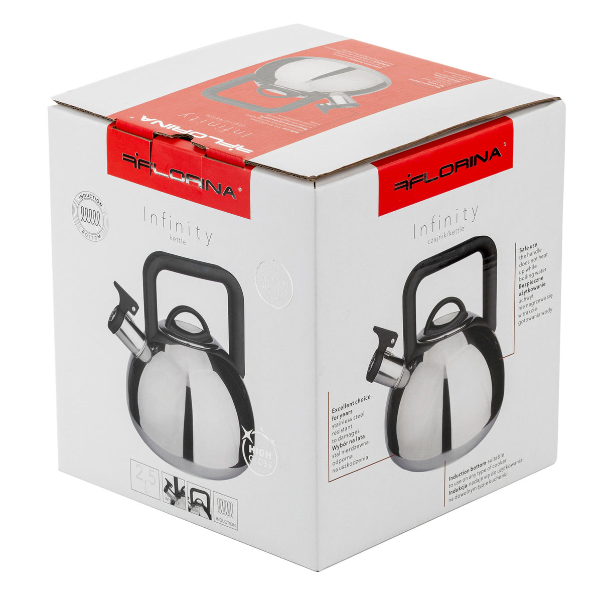 Czajnik nierdzewny infinity 2,5l