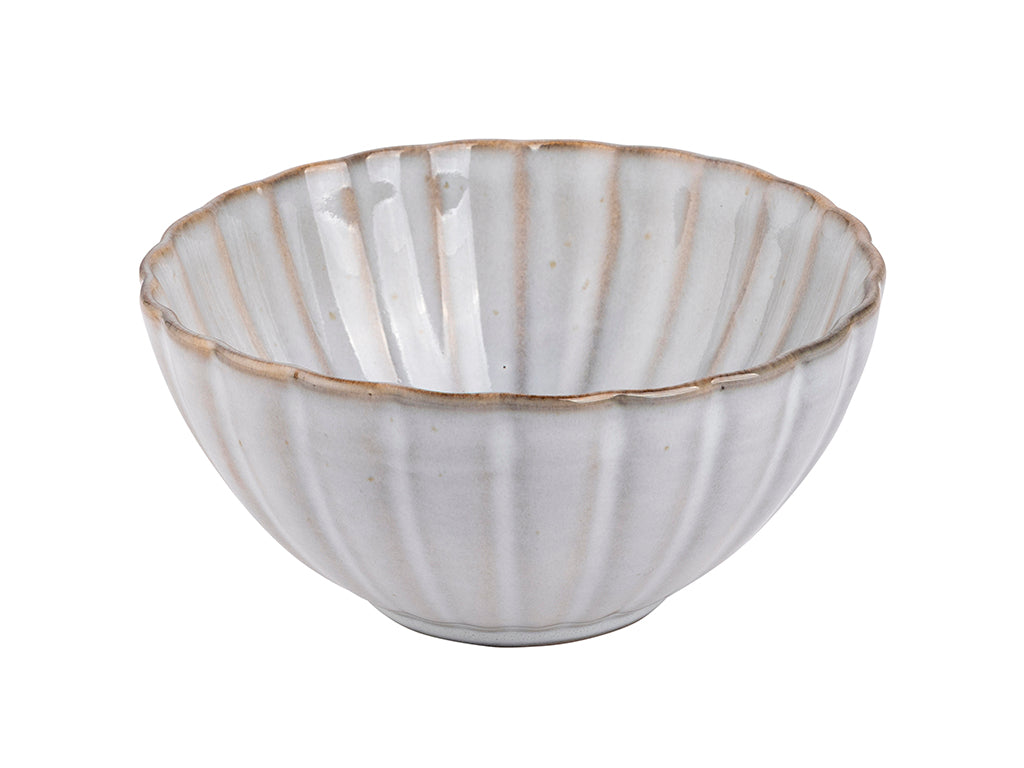 Zestaw 12 elementowy komplet porcelany Atlantica szara