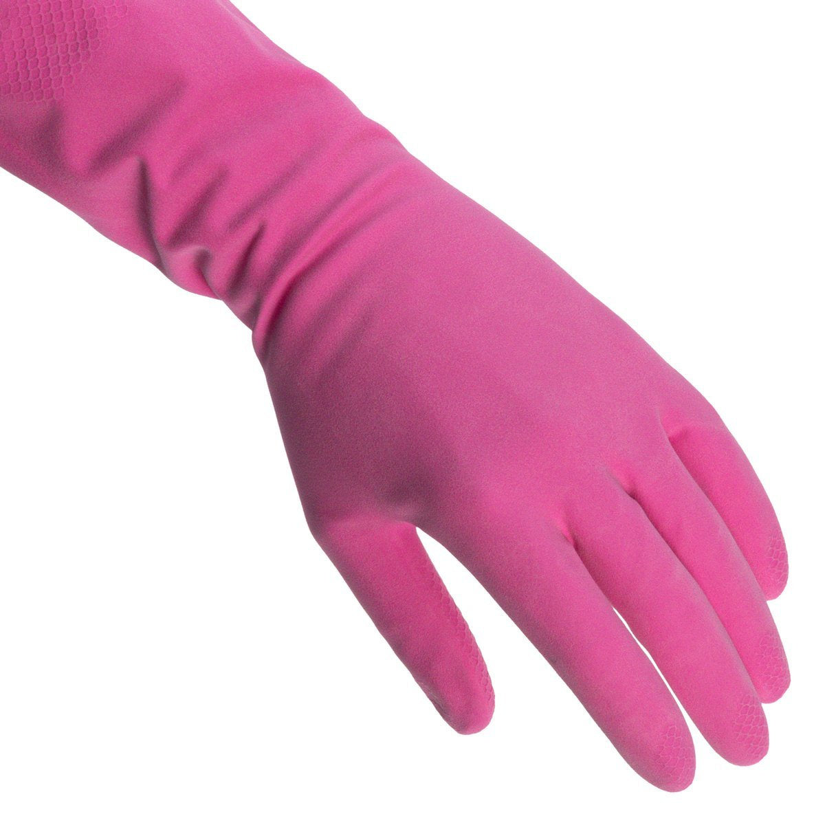 Rękawice lateksowe rosa praktyczna -m