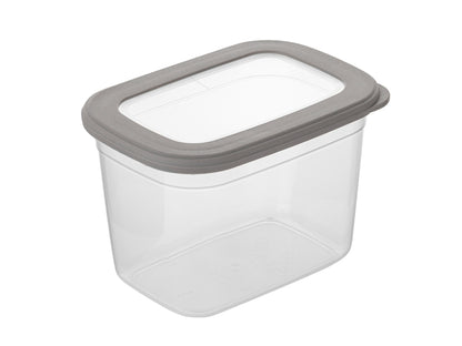 Pojemnik do żywności plastikowy prostokątny foodie praktyczna 1,3l
