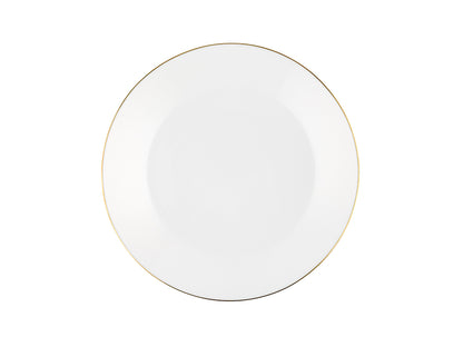 Talerz deserowy anelli ze złotym rantem 19cm