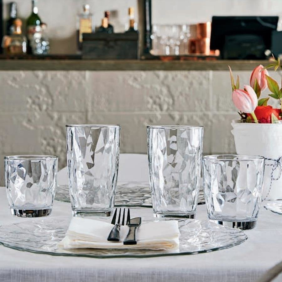 Szklanka diamond long drink 470ml 3szt.
