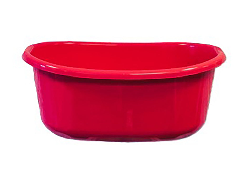 Miska plastikowa owalna z uszami 12l malinowa