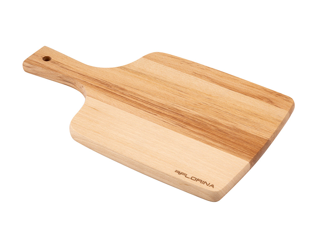 DESKA KUCHENNA DREWNIANA Z UCHWYTEM 33,5X20,5CM