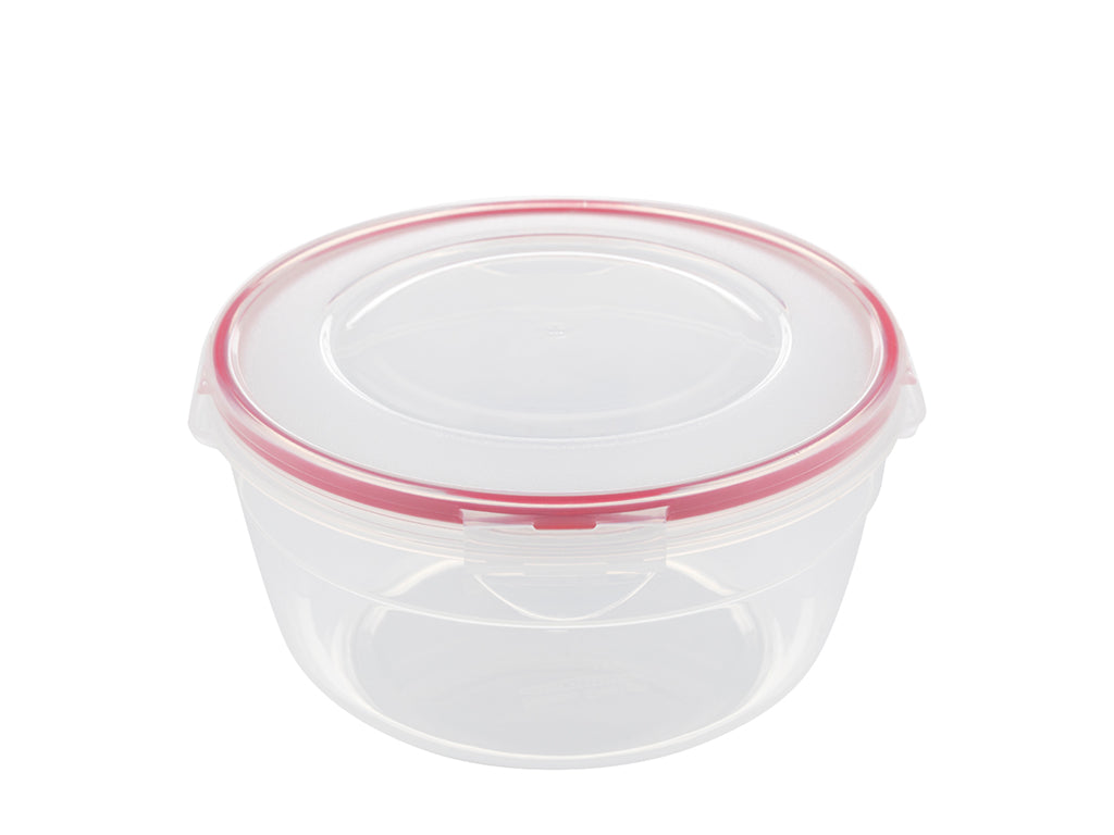 Pojemnik do żywności plastikowy okrągły fresh box praktyczna 1,5l