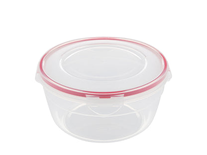 Pojemnik do żywności plastikowy okrągły fresh box praktyczna 1,5l