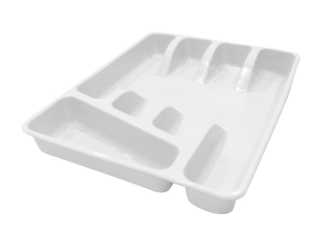 Wkład do szuflady plastikowy biały