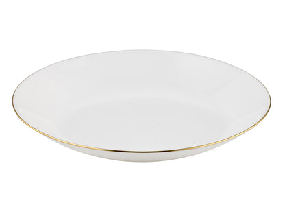 Talerz płytki anelli ze złotym rantem 24cm