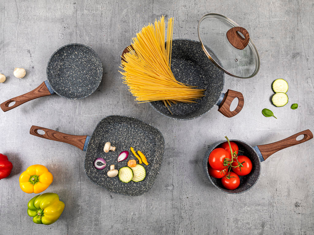 Rondel aluminiowy granite 20cm 2,4l