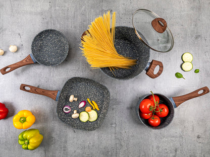 Rondel aluminiowy granite 20cm 2,4l