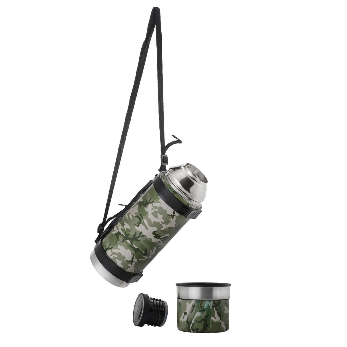 Termos turystyczny nierdzewny moro 1l v.2