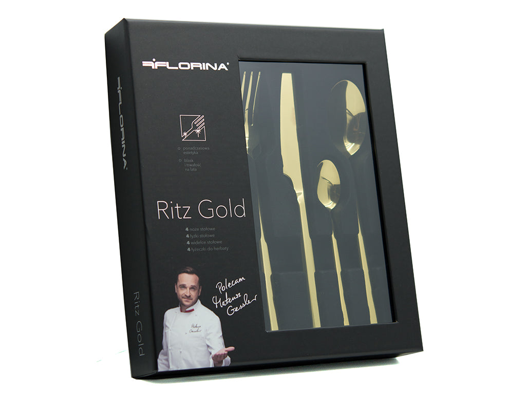 SZTUĆCE RITZ GOLD 16EL. FLOCK MG