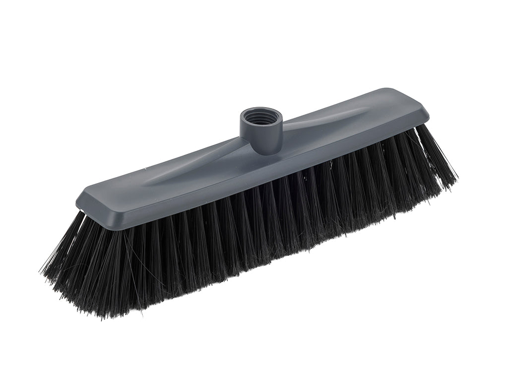 Miotła plastikowa aster ciemny szary