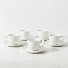 Zestaw 6 elementowy komplet porcelany Etera 6 x filiżanka