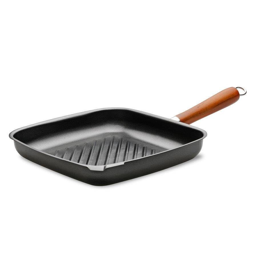 Patelnia prostokątna grill carbon 24x26cm