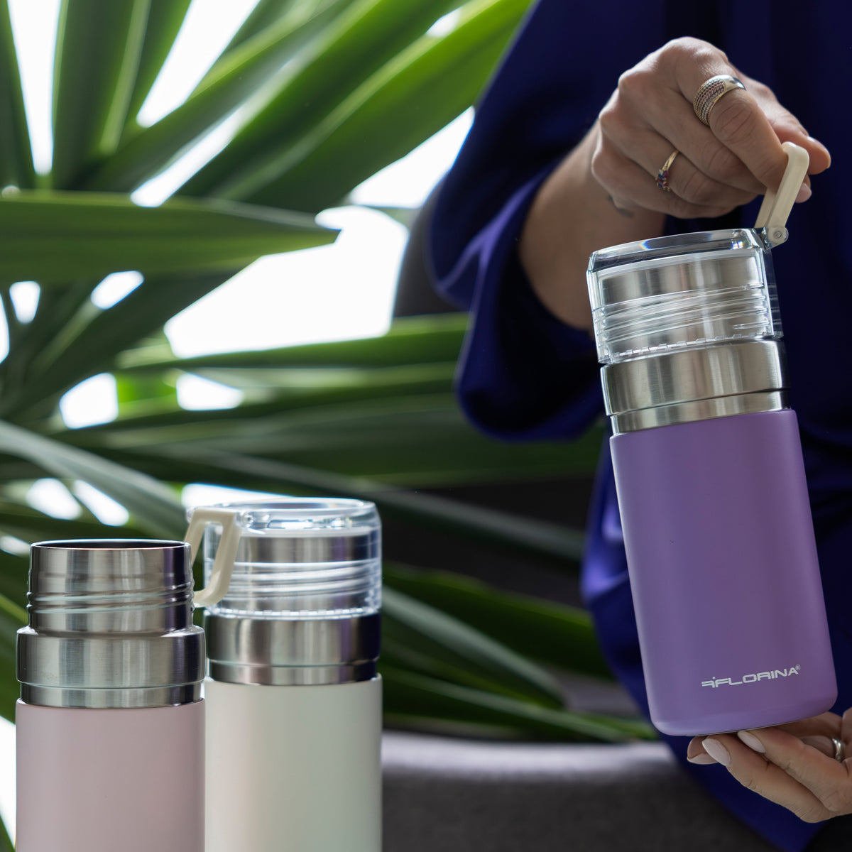 Kubek termiczny Florina Lungo Violet 500 ml