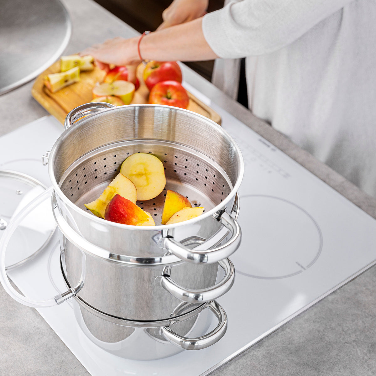 Zestaw sokownik ecom 8l juicy set