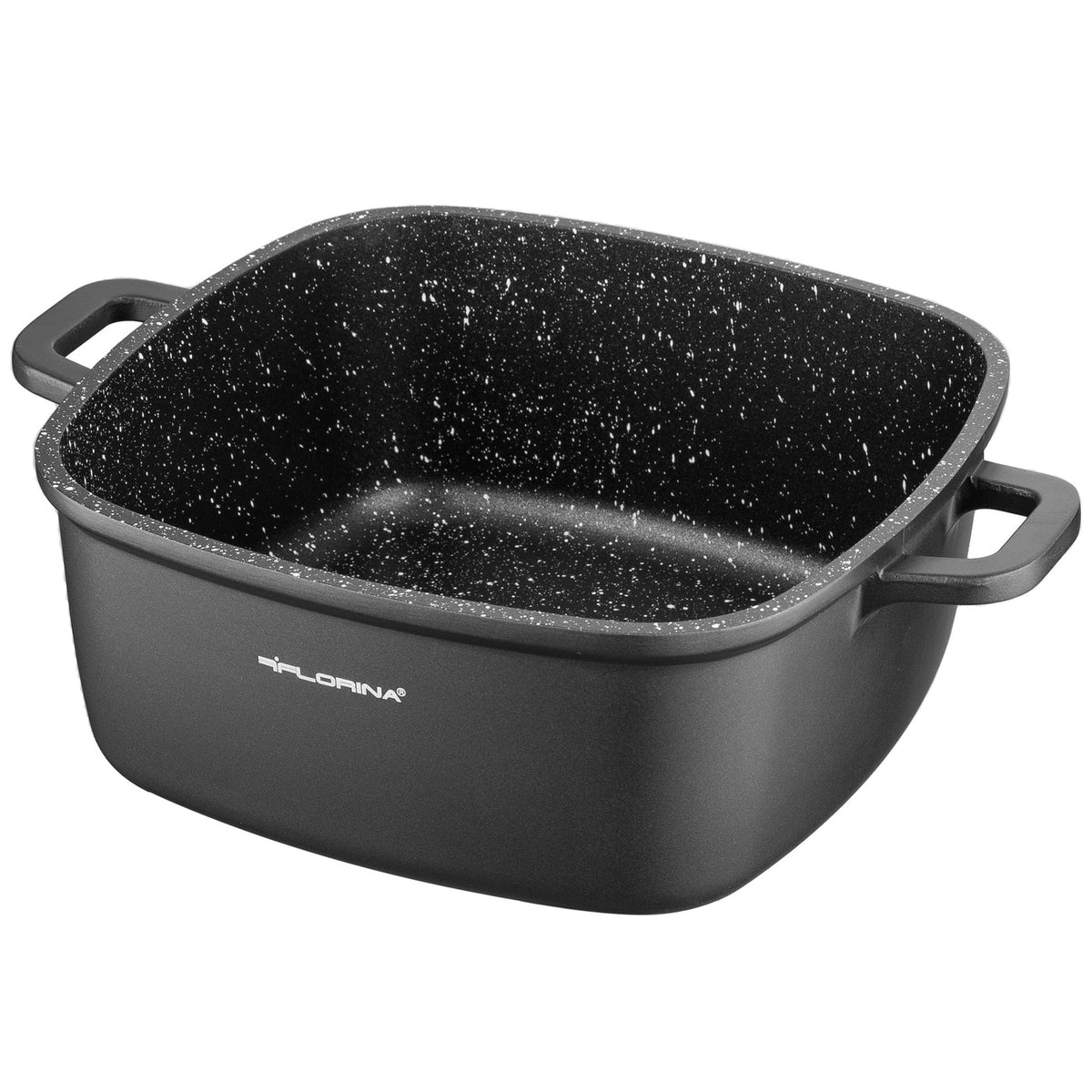 Garnek aluminiowy kwadratowy chef 20x20x9cm 2,6l z/p v.2