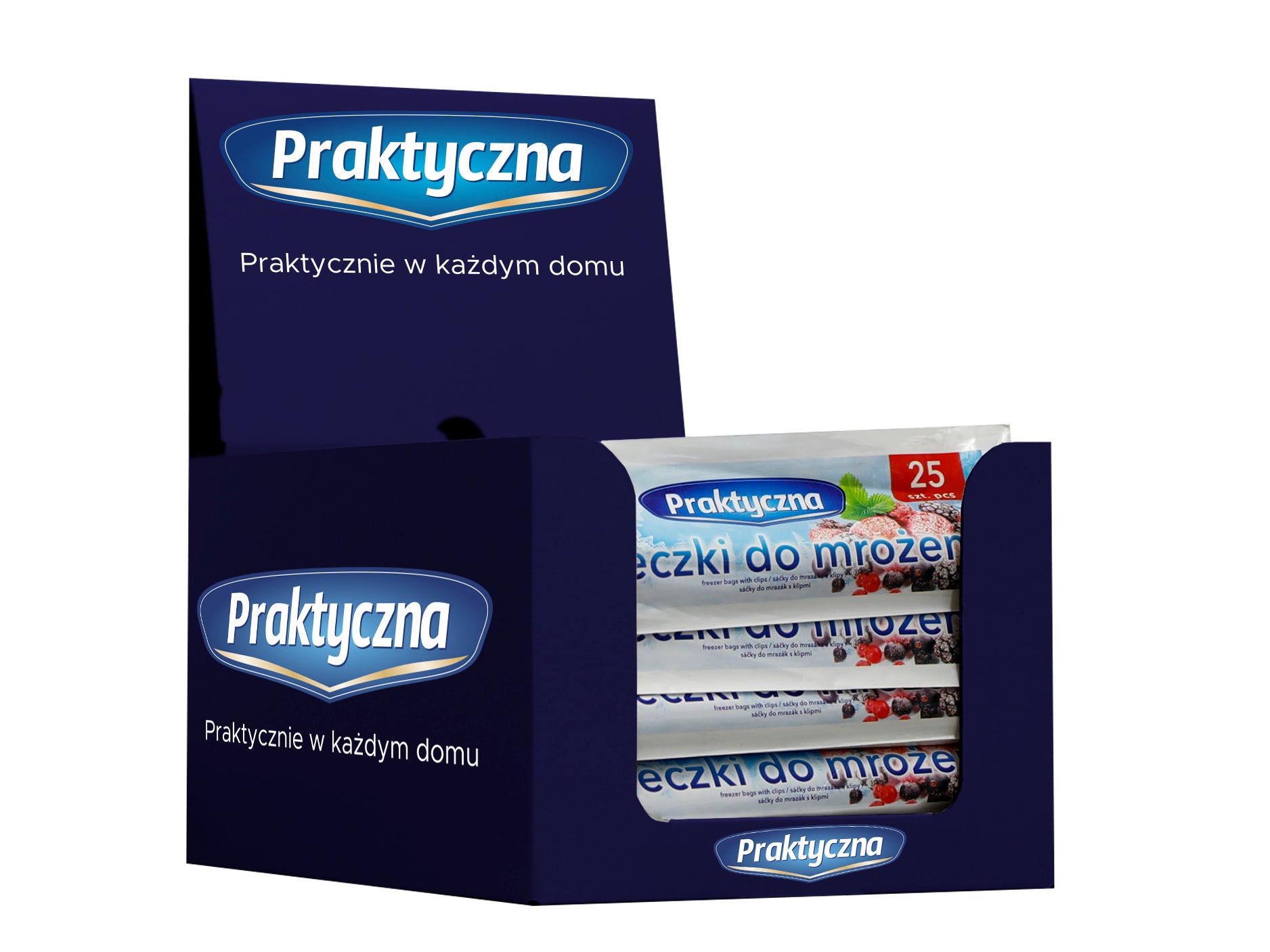 Woreczki do zamrażania praktyczna 3l 25szt