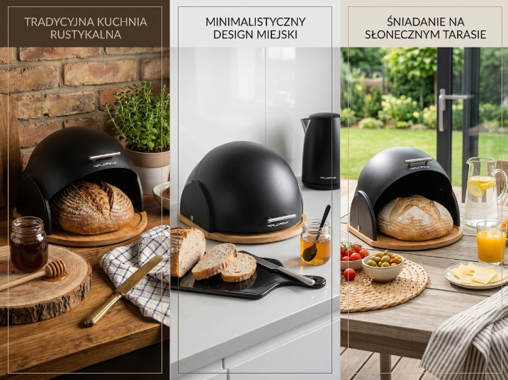 Chlebak helmet 37x26,5x20cm czarny