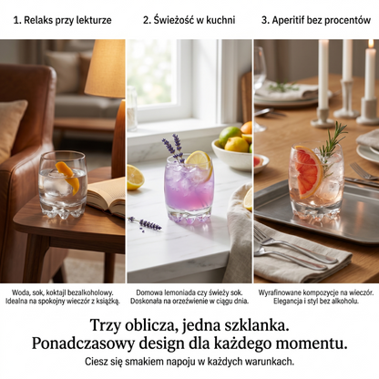 Szklanka do wody galassia 300ml 3szt.